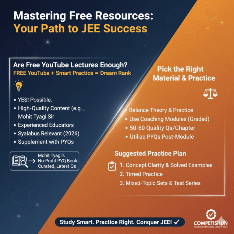 How to Prepare for JEE Main and Advanced 2026 Using Free YouTube ...