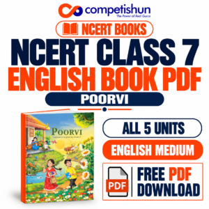 NCERT Class 7 English Book PDF Free Download: Poorvi All Chapters, Latest Edition
