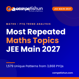 Most Repeated Topics in JEE Main Maths 2027: PYQ Trend Analysis