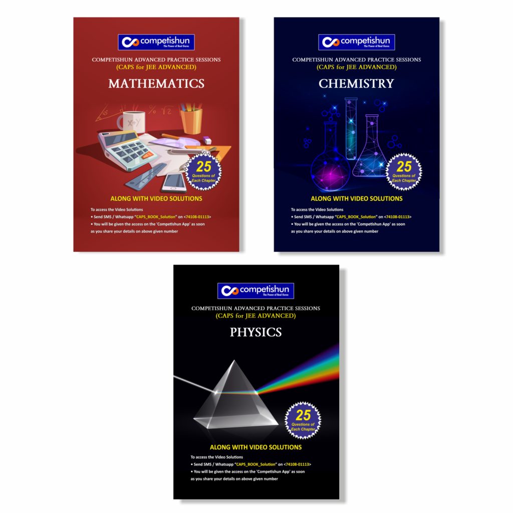 JEE Advanced Practice Book Combo Set for Physics, Chemistry and Mathematics with PYQs, High Level Questions for IIT JEE Aspirants (CAPS Practice Session For JEE Advanced)