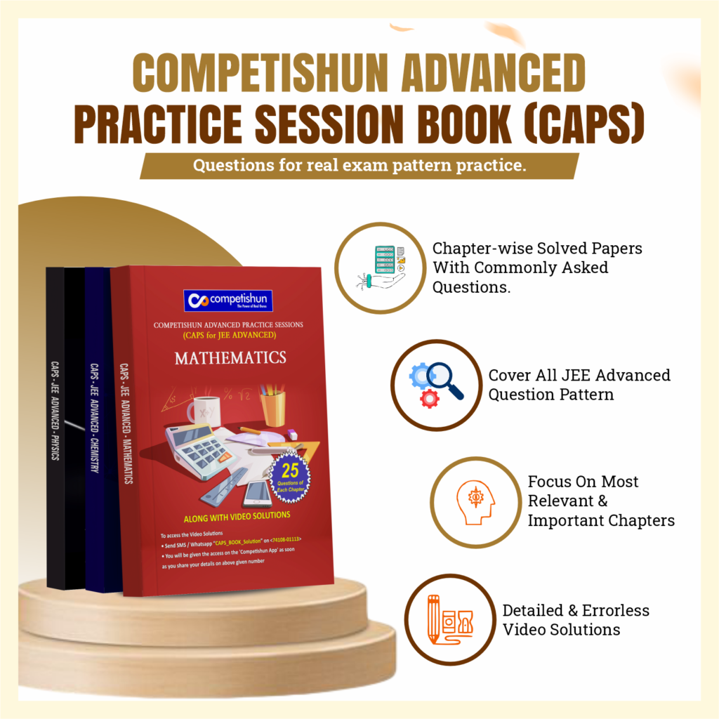 JEE Advanced Practice Book Combo Set for Physics, Chemistry and Mathematics with PYQs, High Level Questions for IIT JEE Aspirants (CAPS Practice Session For JEE Advanced)