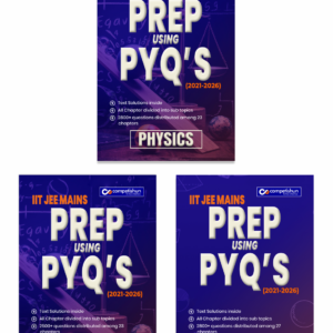JEE Main 6 Years Combo PCM PYQ Book 2021-2026, Chapter-wise & Topic-wise Solved Papers with Detailed Solutions (Prep Using PYQ 2021-2026)