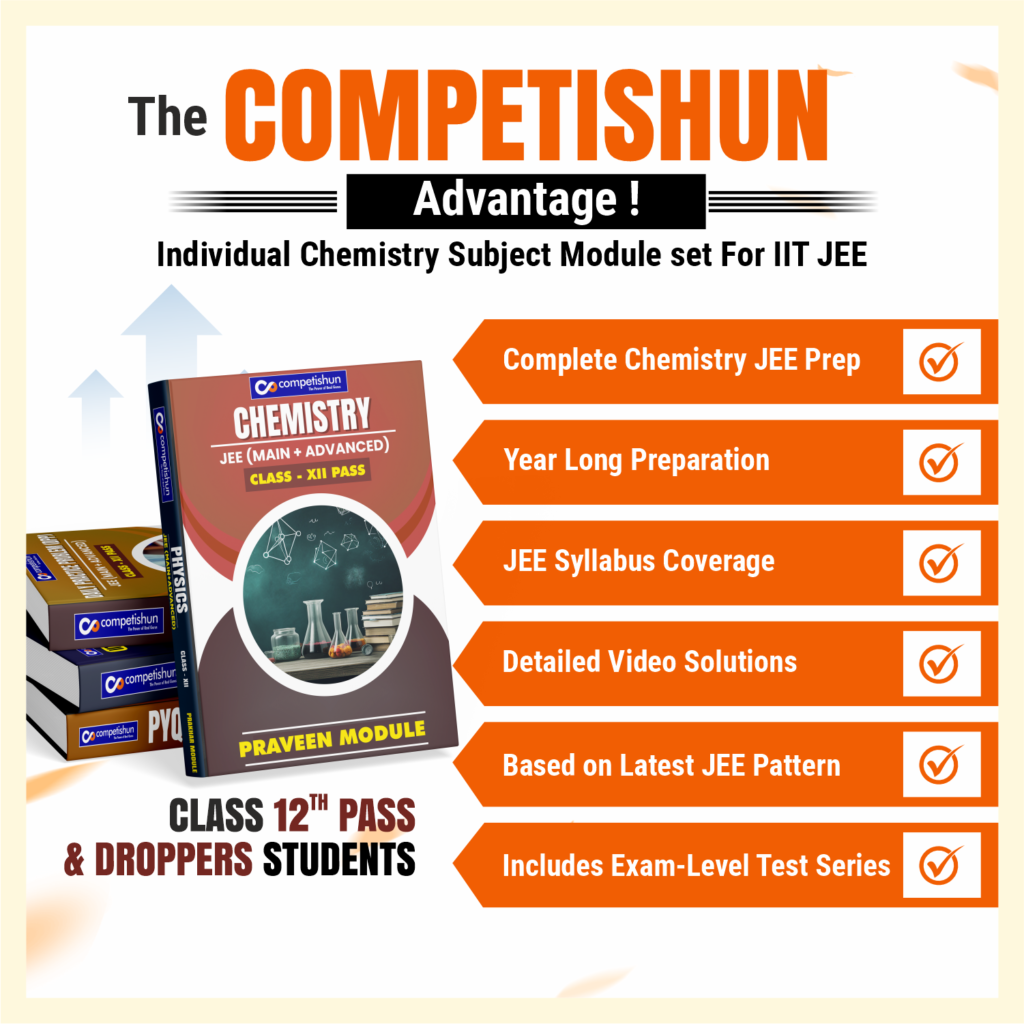 Complete Chemistry Classroom Study Material for Class 12 Pass Students and Droppers for JEE Main & Advanced 2027 (Set of 4 Books)