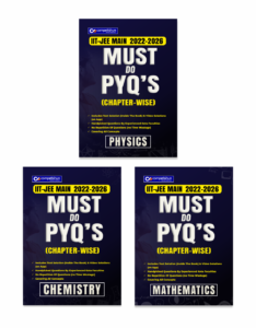 JEE Main PYQ PCM 3 Book Combo Set Physics Chemistry Mathematics Chapterwise Solved Papers Must Do PYQs Previous Year Questions 2026-2022