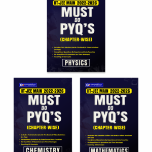 JEE Main PYQ PCM 3 Book Combo Set Physics Chemistry Mathematics Chapterwise Solved Papers Must Do PYQs Previous Year Questions 2026-2022