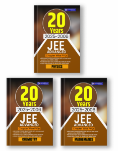 20 Years JEE Advanced Physics Chemistry Mathematics Combo Set (2006-2025), Chapter-wise Previous Year Solved Papers with Detailed Solutions (JEE Advanced PYQ)
