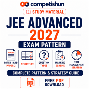 JEE Advanced 2027 Exam Pattern: Paper 1 and Paper 2 Structure, Question Types, Marking Scheme and Time Management Strategy
