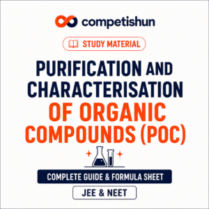 Purification and Characterisation of Organic Compounds (POC): Complete Guide & Formula Sheet with Free PDF Download (JEE & NEET)
