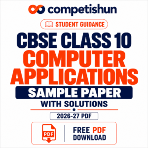 CBSE Computer Applications Sample Paper Class 10 2026-27 with Solutions PDF (Code 165)
